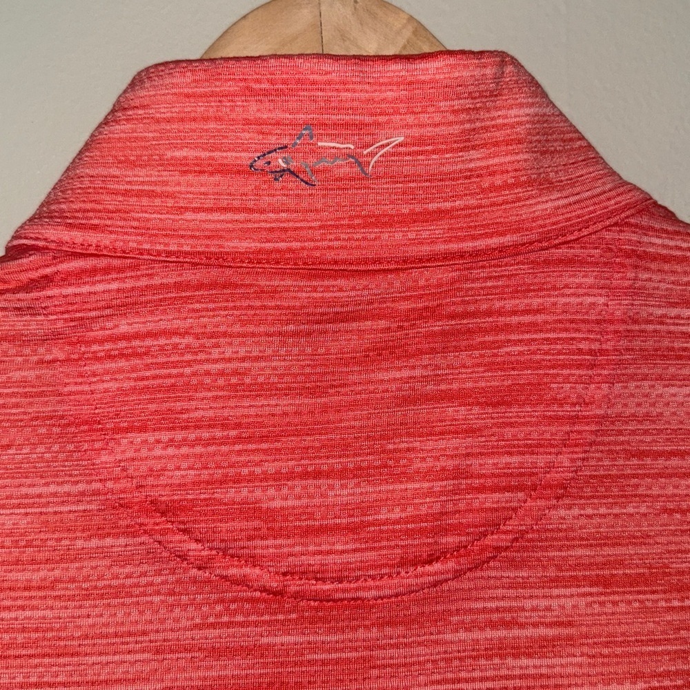 Greg Norman Collection Coral Quarter-Zip Sweatshirt Size Small - Picture 9 of 9